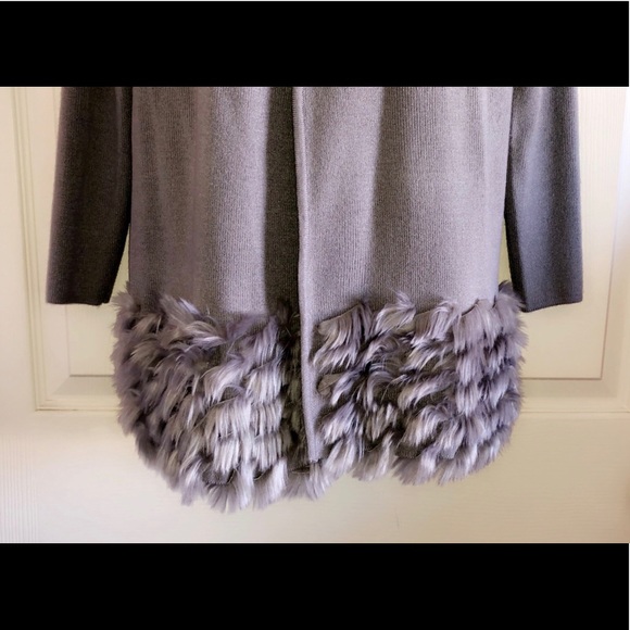 🆕 ALFANI Fur Sweater - Picture 3 of 5